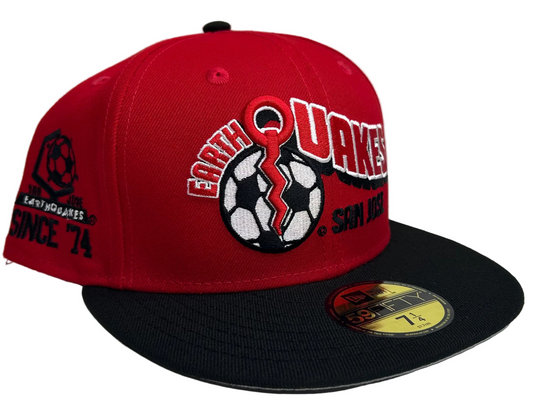NEW ERA 59FIFTY SAN JOSE EARTHQUAKES SINCE 1974 PATCH HAT.