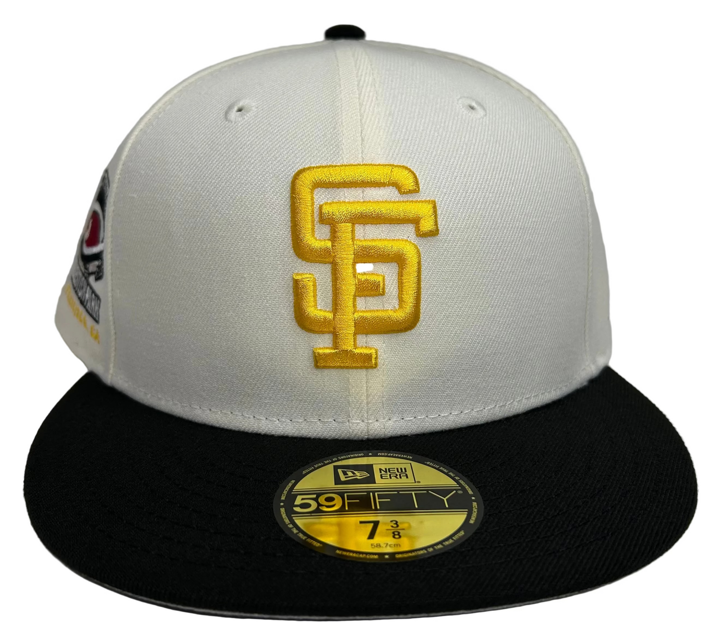 NEW ERA "TAXI" SF GIANTS 59Fifty FITTED HAT (CHROME/YELLOW/BLACK)