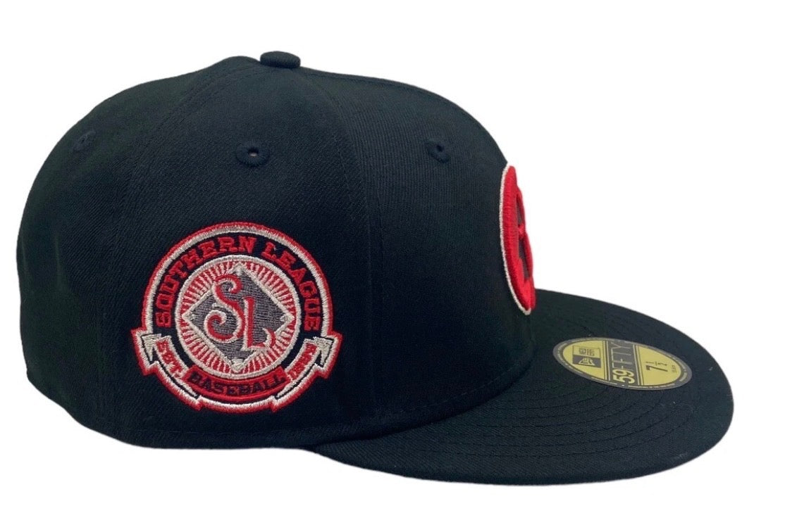 Memphis Chicks NewEra 59FIFTY Fitted Hat Southern League Side Patch.