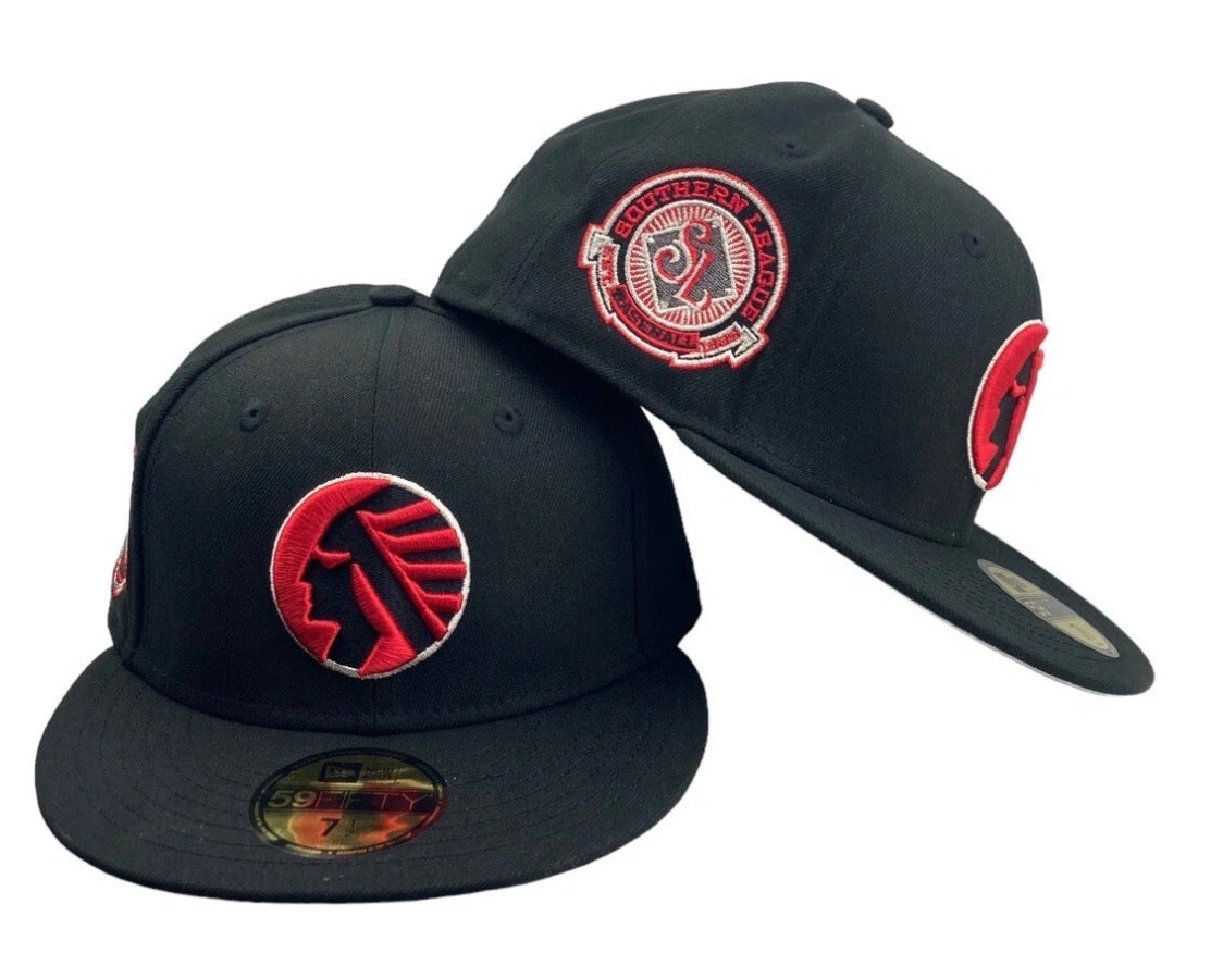 Memphis Chicks NewEra 59FIFTY Fitted Hat Southern League Side Patch.