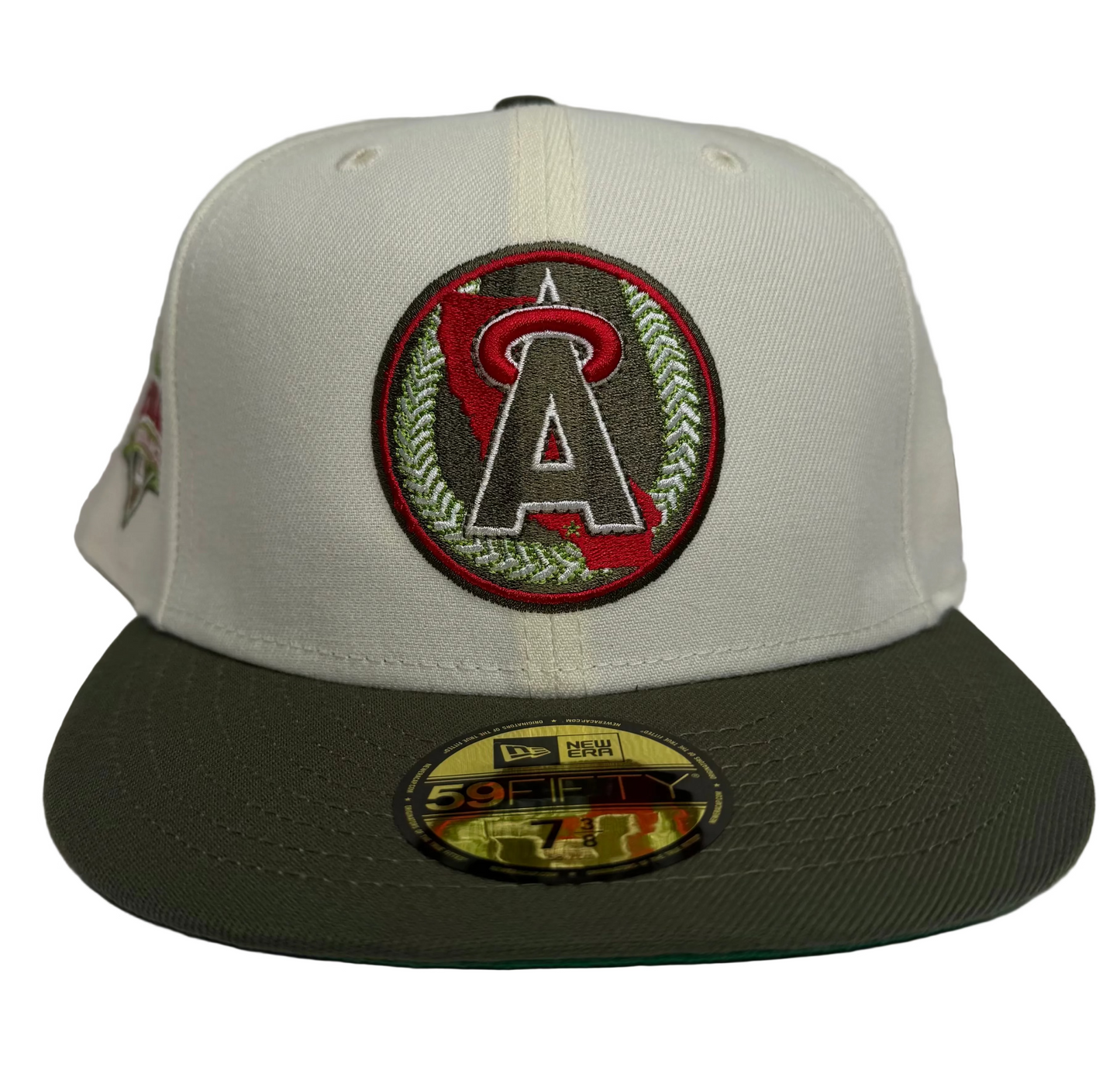 LOS ANGELES California Angels New Era 59FIFTY “Dirty Martini” Hat.