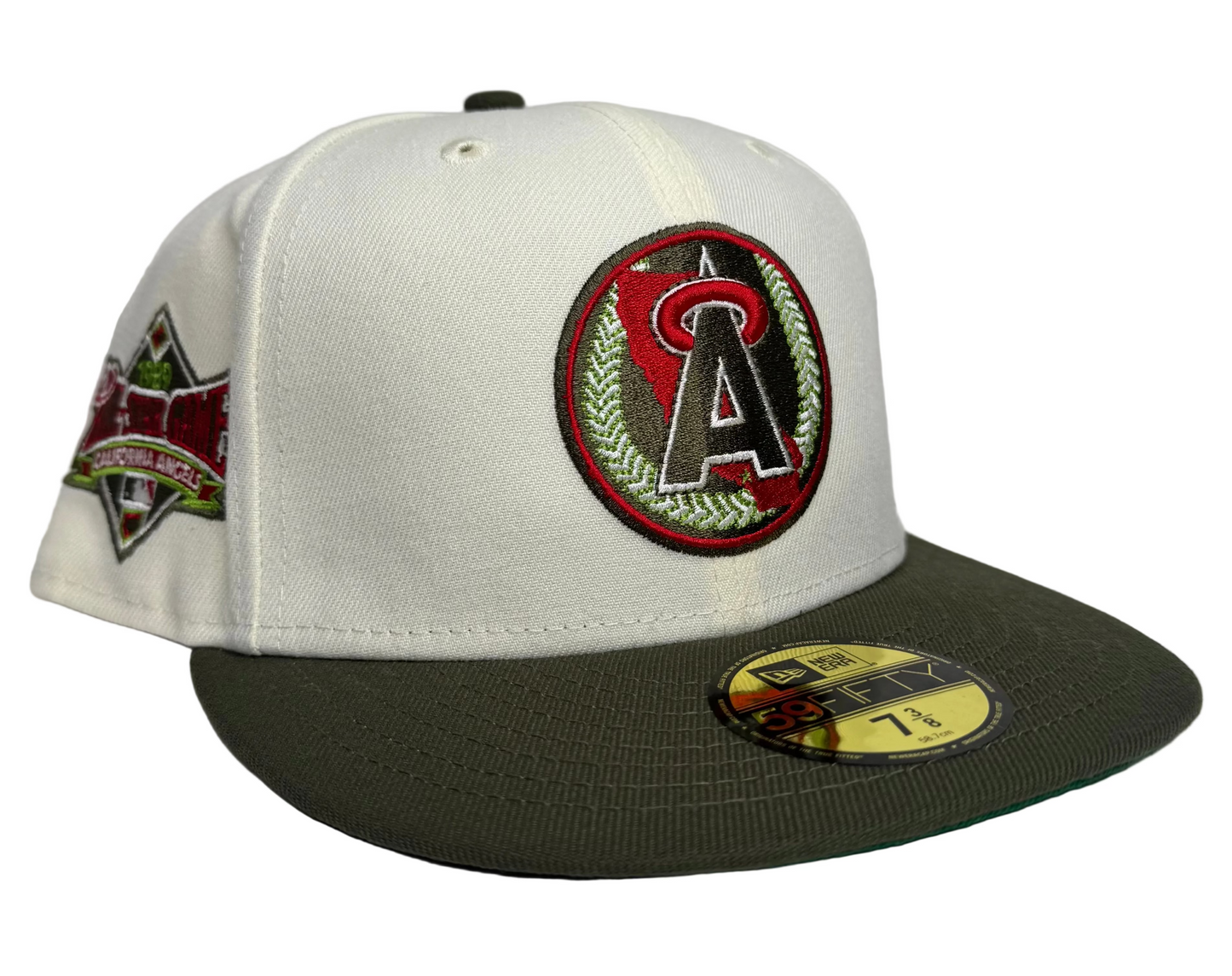 LOS ANGELES California Angels New Era 59FIFTY “Dirty Martini” Hat.