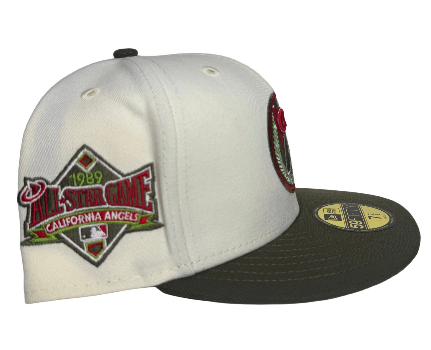 LOS ANGELES California Angels New Era 59FIFTY “Dirty Martini” Hat.