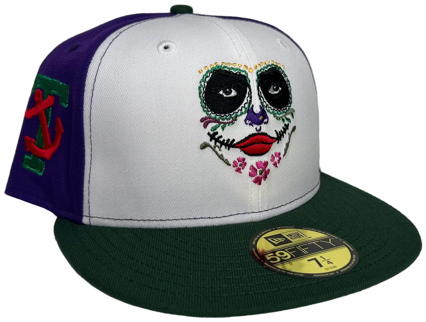 TACOMA RAINIERS COPA “THE DARK KNIGHT THE JOKER” INSPIRED NEW ERA 59FIFTY FITTED HAT.