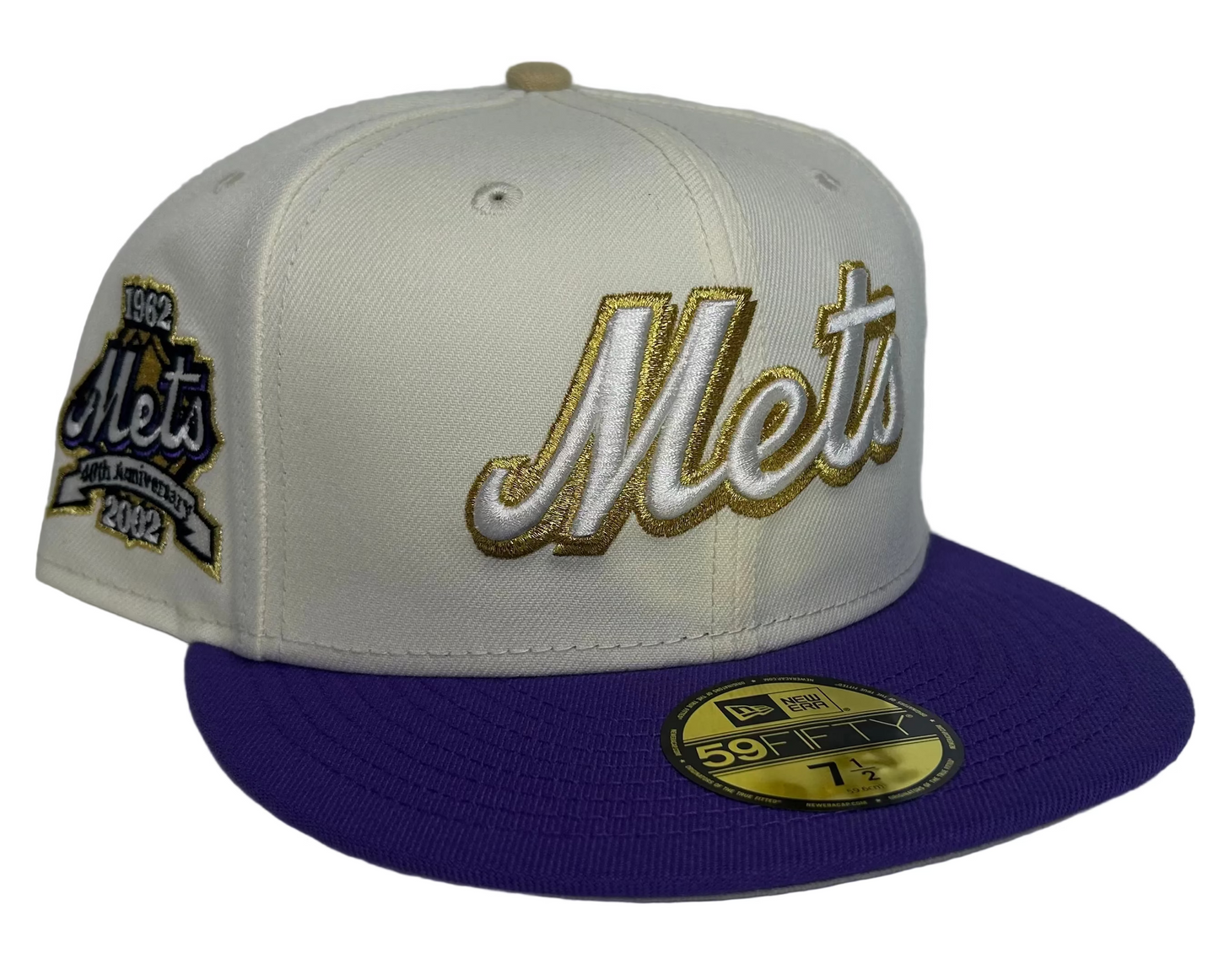 New Era 59Fifty “Tribute To Queens” 8/24  40th Anniversary Side Patch New York Mets Fitted Hat.