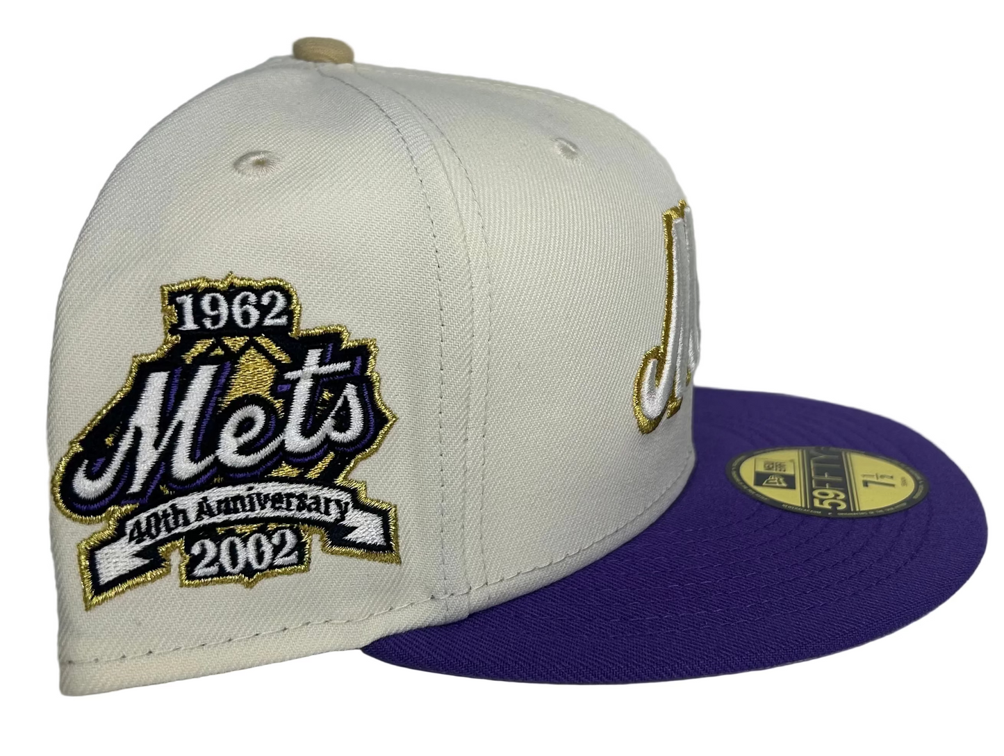 New Era 59Fifty “Tribute To Queens” 8/24  40th Anniversary Side Patch New York Mets Fitted Hat.