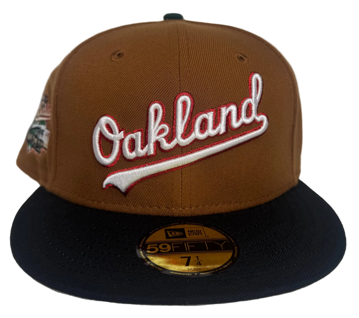 New Era Oakland Athletics 1989 World Series Patch Two-Tone 59FIFTY Fitted Hat. 