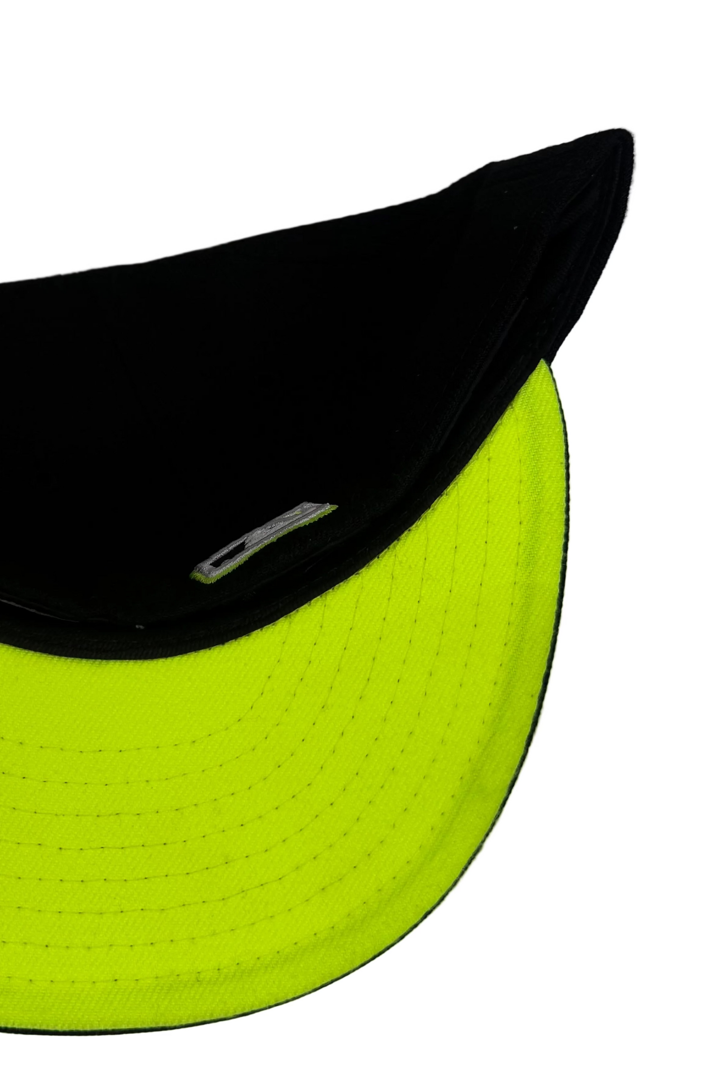 New Era 59FIFTY Fitted Hat featuring a unique "Slime Drip" or neon-inspired color scheme.