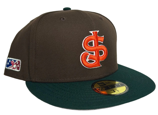 NEW ERA “JUBO GIANTS 2.0" SAN JOSE GIANTS 2-TONE 59FIFTY FITTED HAT.