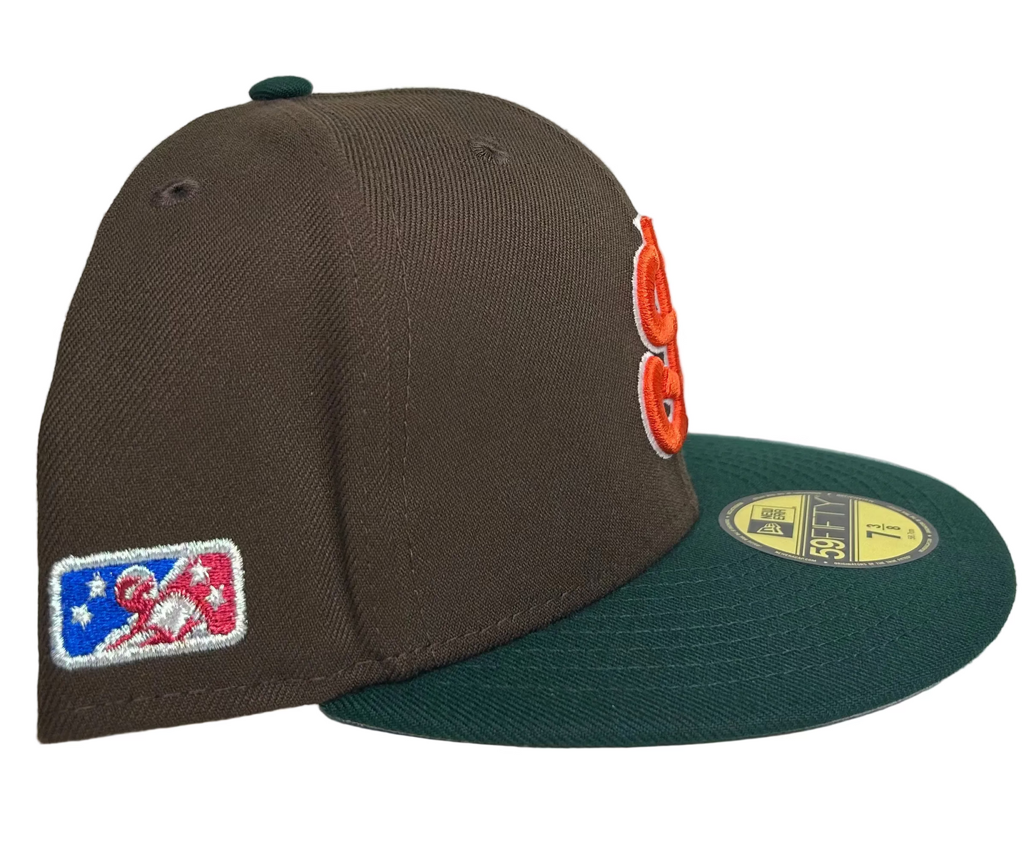 NEW ERA “JUBO GIANTS 2.0" SAN JOSE GIANTS 2-TONE 59FIFTY FITTED HAT.
