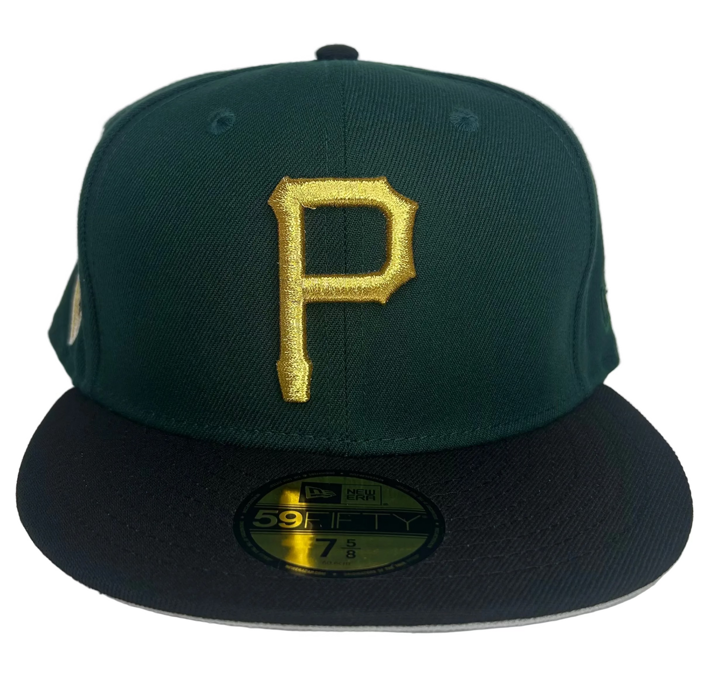 Green 2-Tone Pittsburgh Pirates 1959 All Star Game Side Patch 59fifty New Era Fitted Hat.