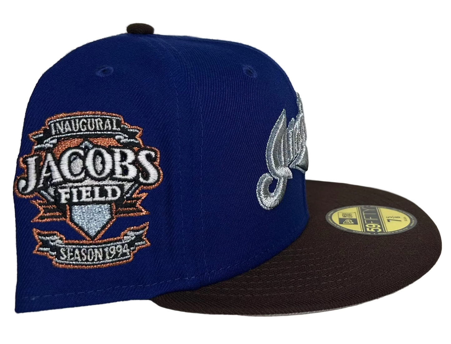 New Era Cleveland Indians "Jacobs Field" Inaugural Season 1994, 2-Tone 59Fifty Fitted Hat.