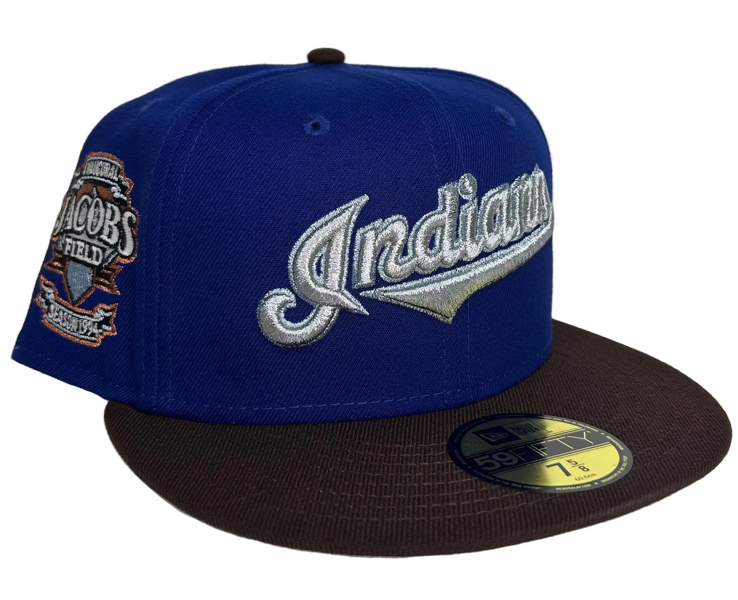 New Era Cleveland Indians "Jacobs Field" Inaugural Season 1994, 2-Tone 59Fifty Fitted Hat.