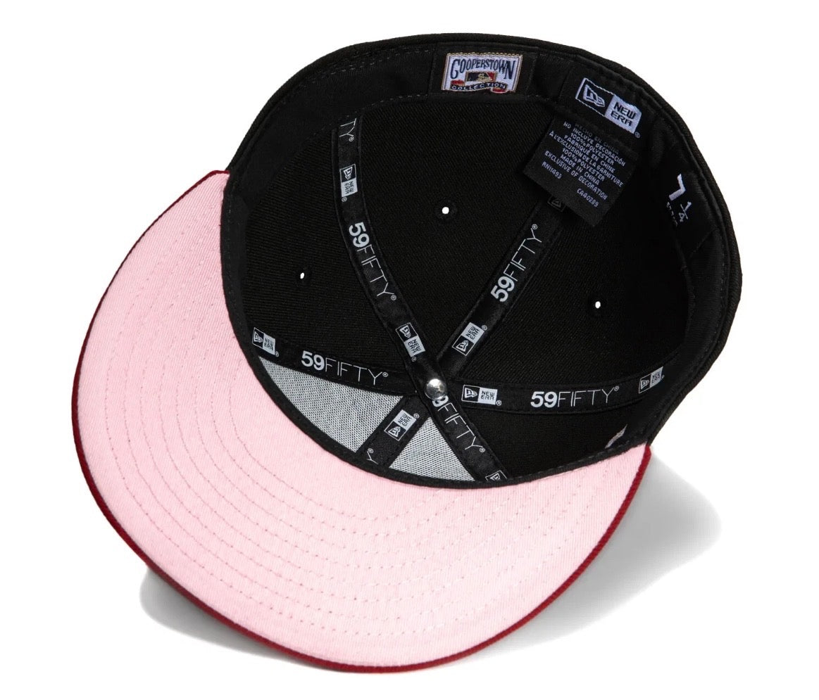 Arizona Diamondbacks Inaugural Patch Script Hat UV Pink.