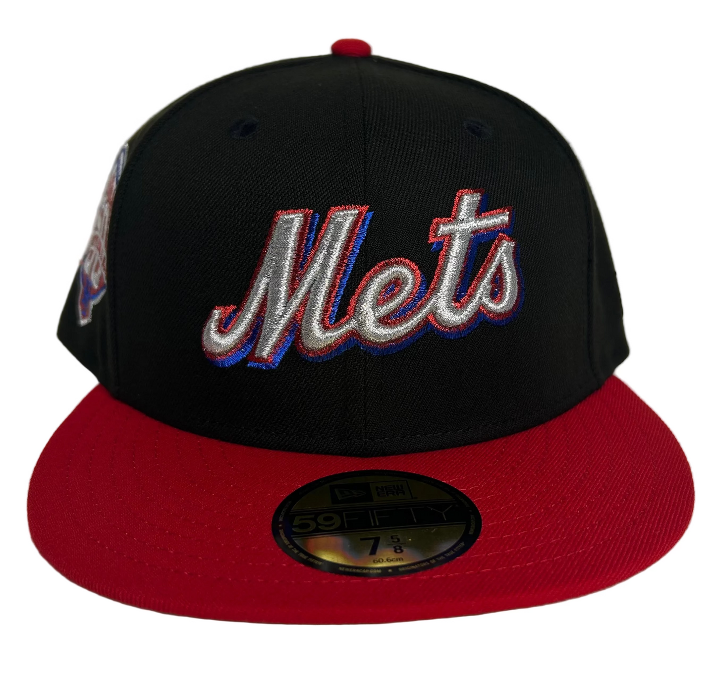 Black New York Mets “Spider-Man” 50th Anniversary Side Patch 59fifty New Era Fitted Hat.