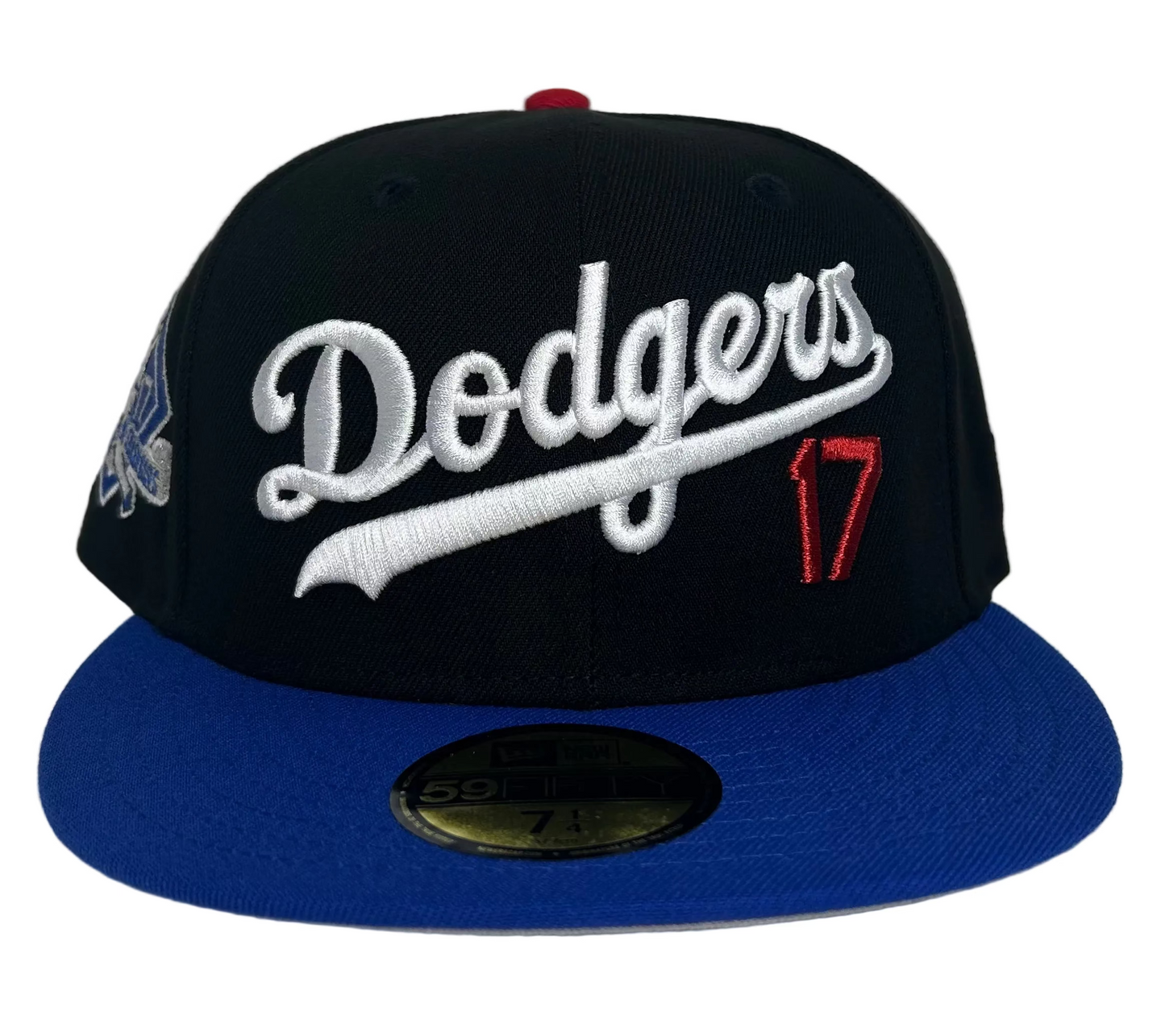New Era Los Angeles Dodgers Shohei Ohtani HC 59FIFTY fitted hat, which includes the Dodgers script logo and Ohtani's number 17.
