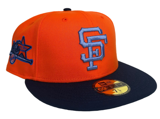 HC San Francisco Giants 1961 All Star Game New Era Orange Crush Blue.