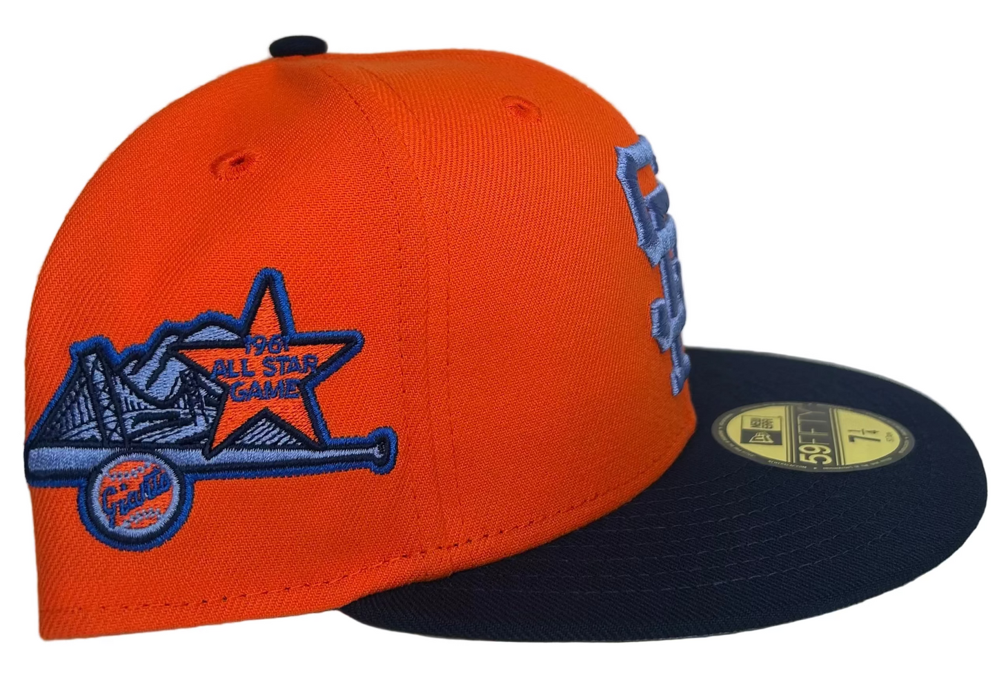 HC San Francisco Giants 1961 All Star Game New Era Orange Crush Blue.