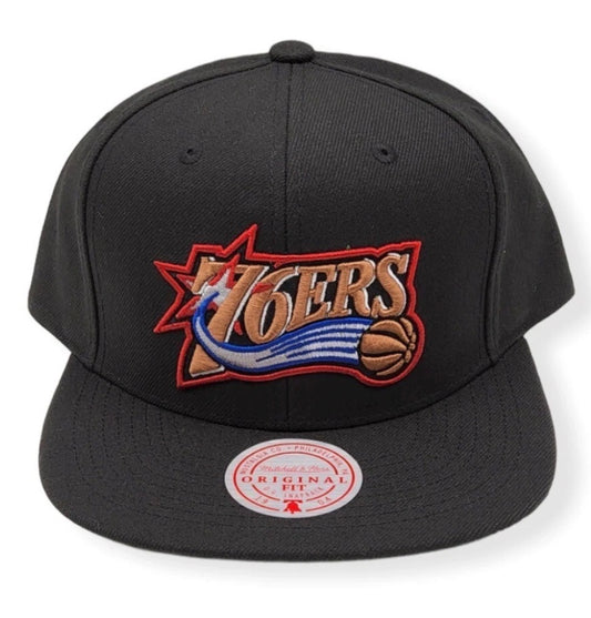 Philadelphia 76Ers NBA Core Basic Snapback Mitchell & ness black.