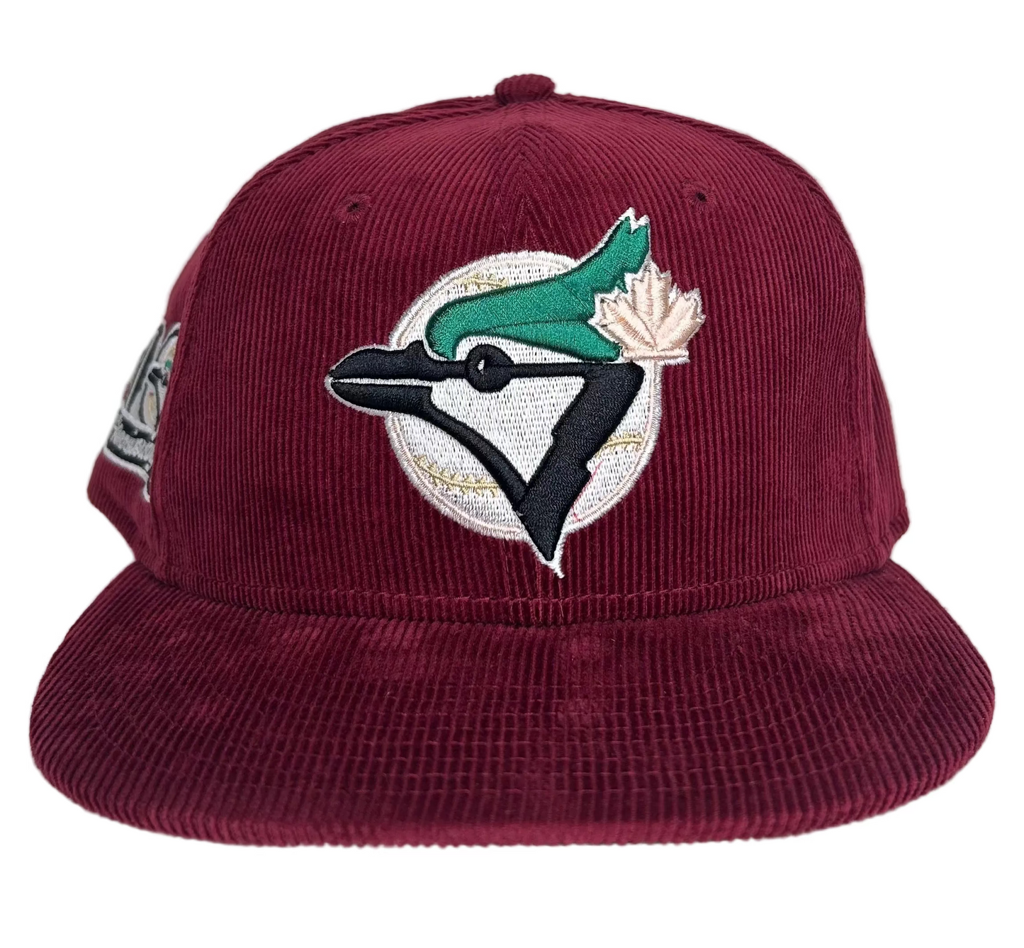 New Era Toronto Blue Jays 10th Anniversary corduroy 59Fifty fitted hat.