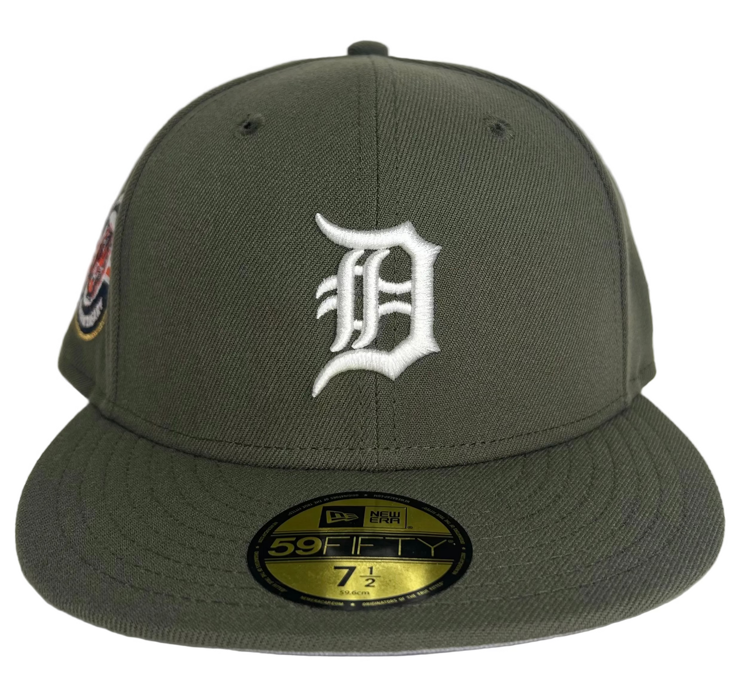 NEW ERA 59FIFTY DETROIT TIGERS 40TH ANNIVERSARY PATCH HAT.