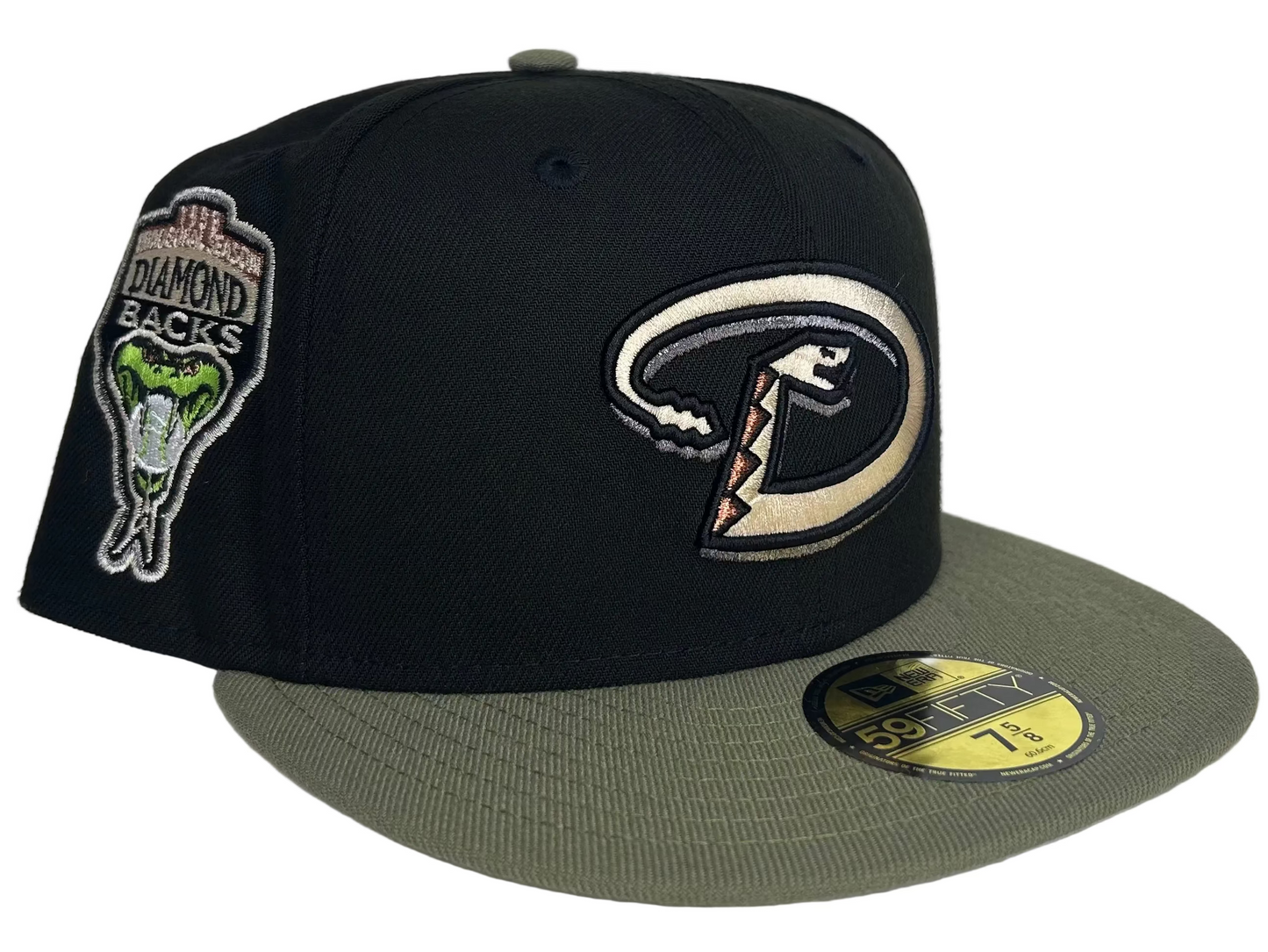 New Era 59Fifty Arizona Diamondbacks HC Exclusive “Olive Martini” Fitted Hat.