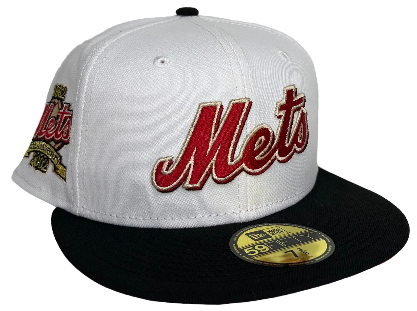 New York Mets “Sweethearts” HC fitted hat is part of a custom 59FIFTY collection featuring a team 40th anniversary patch. 