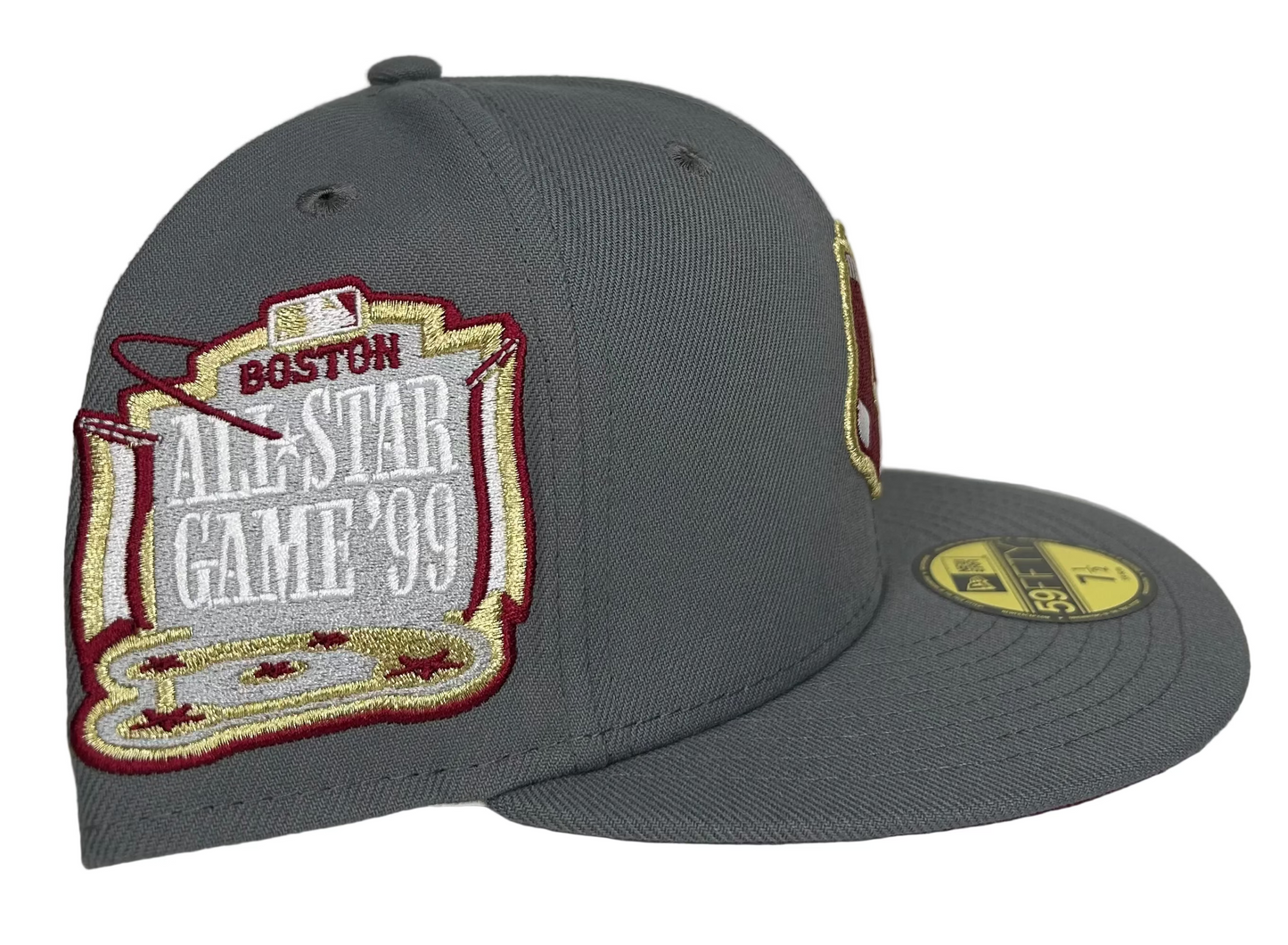 New Era 59FIFTY Boston Red Sox fitted hat featuring a 1999 All-Star Game patch. 