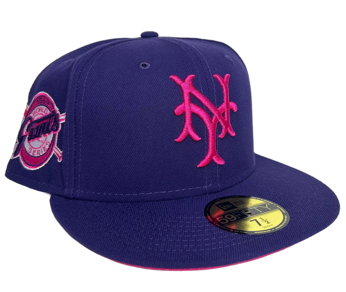 New Era 59FIFTY fitted New York Giants AUX Pack purple & pink design “Cameron”  w/ a 1954 World Series patch. 