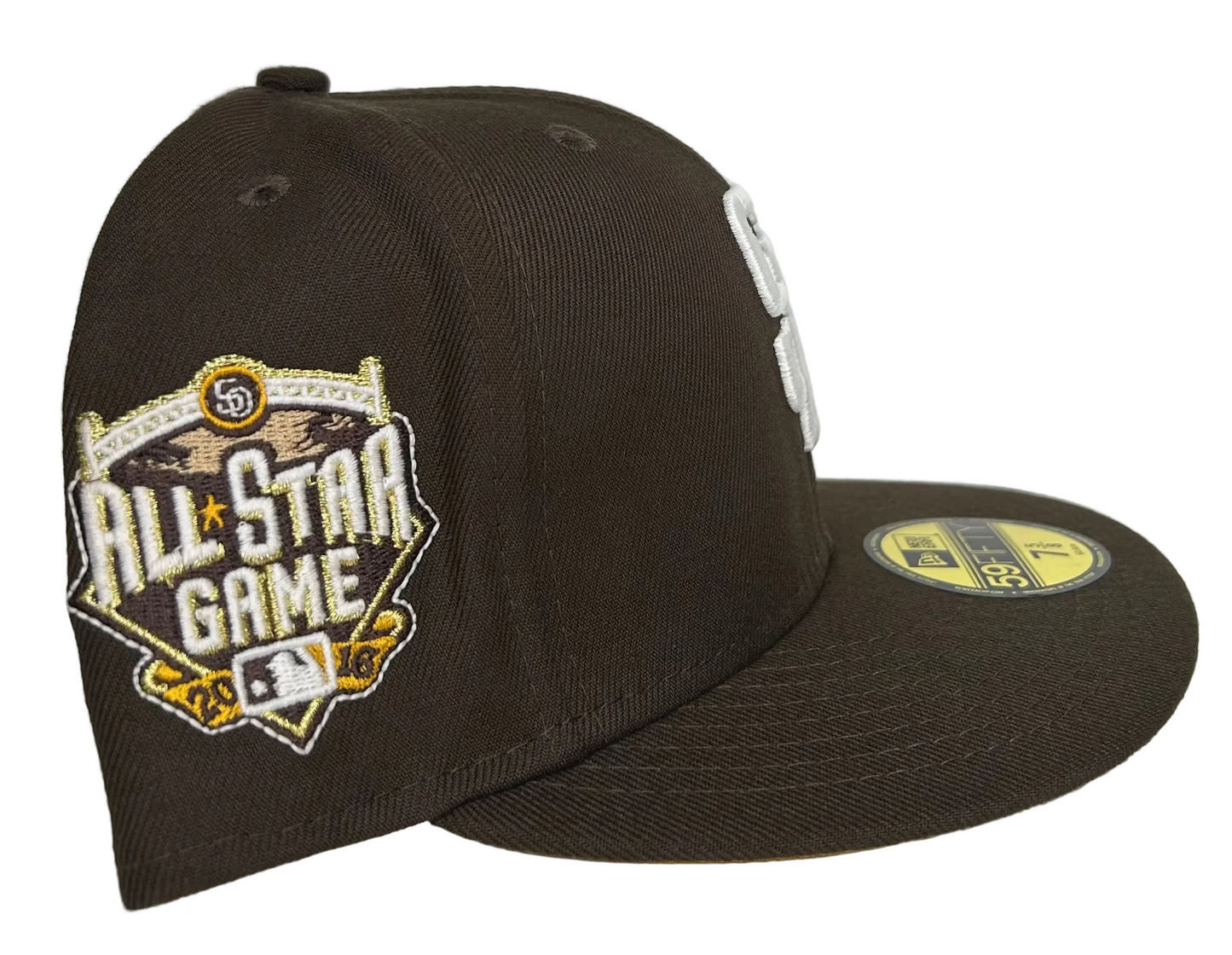 New Era San Diego Padres MLB  2016 All-Star Game Side Patch 59FIFTY Fitted Hat. 