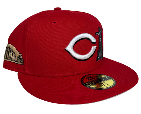 New Era 59Fifty BTS X CINCINNATI REDS FITTED HAT.  