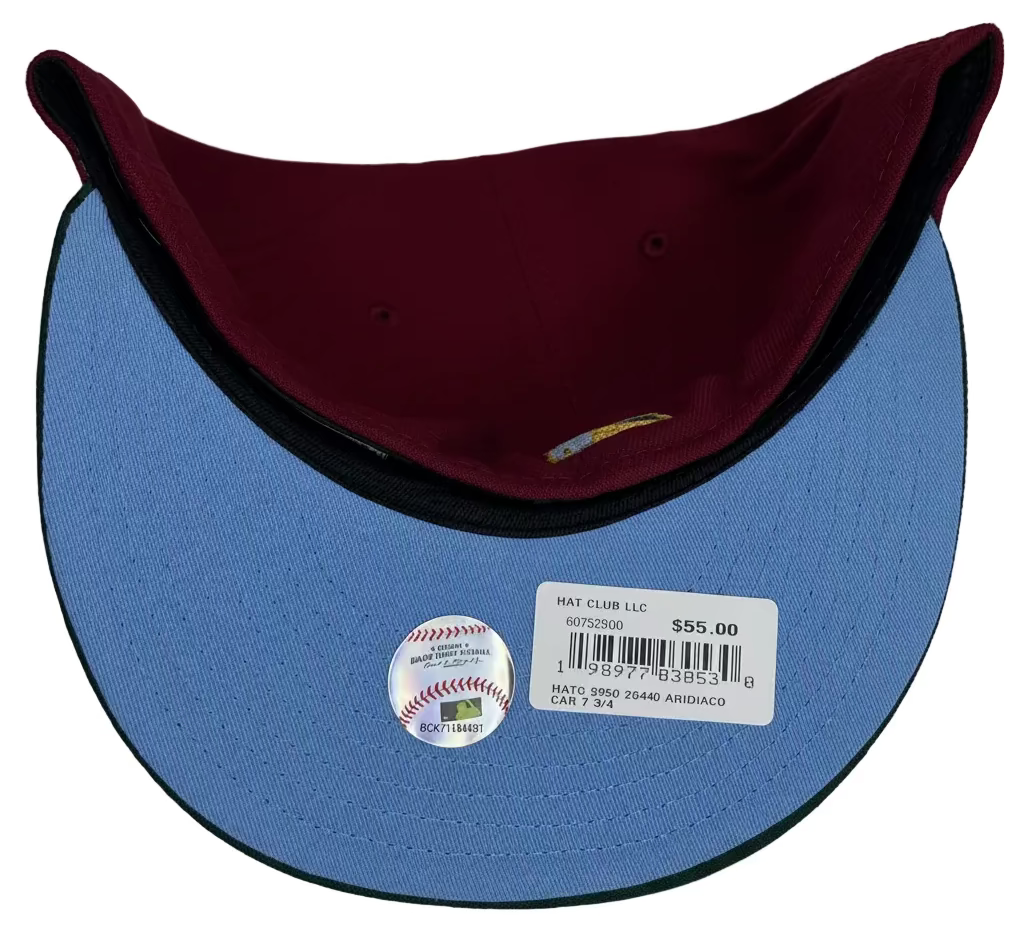 New Era Arizona Diamondbacks Para Mi Gente pack 59FIFTY fitted hat, specifically a HC exclusive with a 1998 inaugural season patch. 