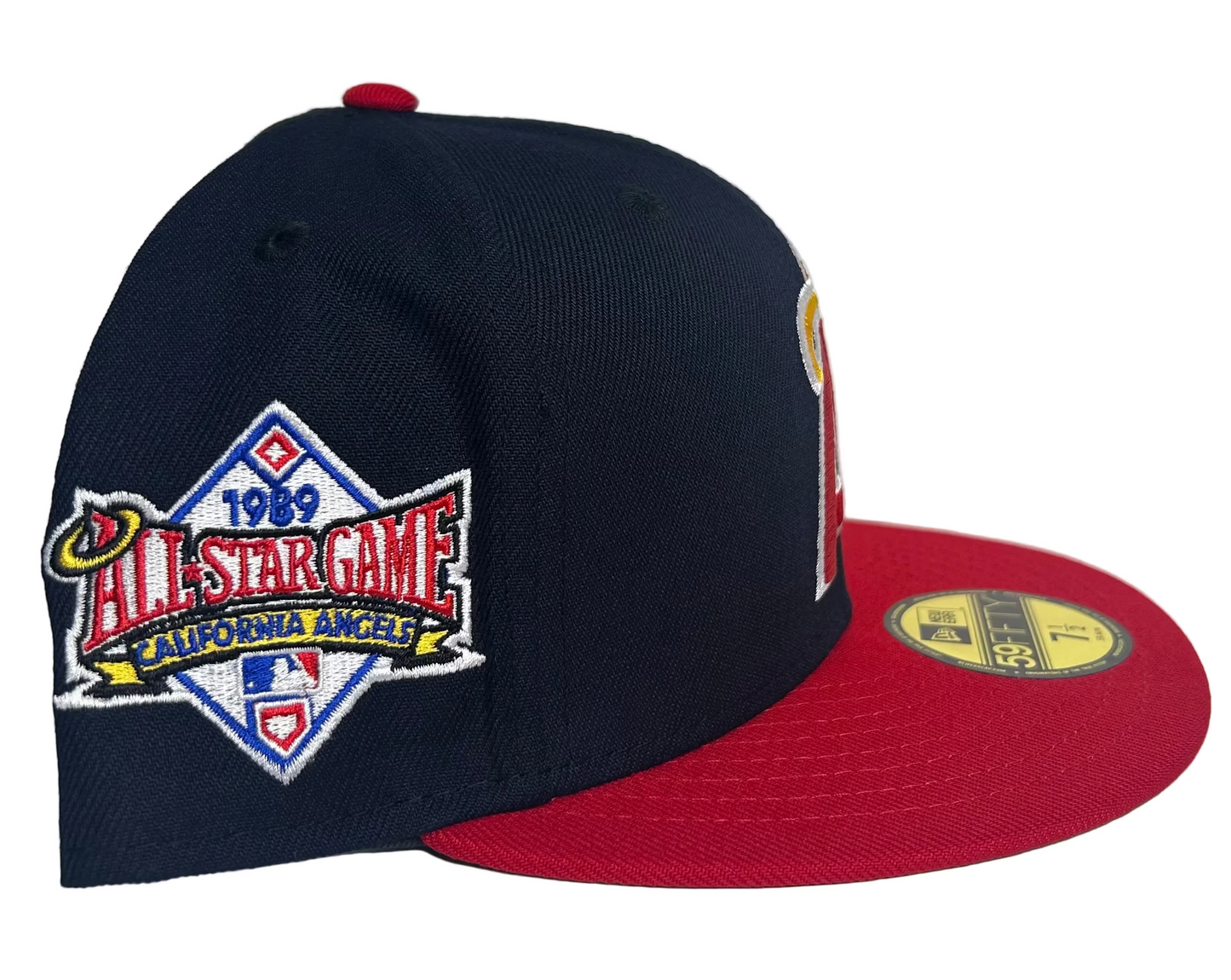 This item is a New Era California Angels 1989 All-Star Game 59Fifty fitted hat. 