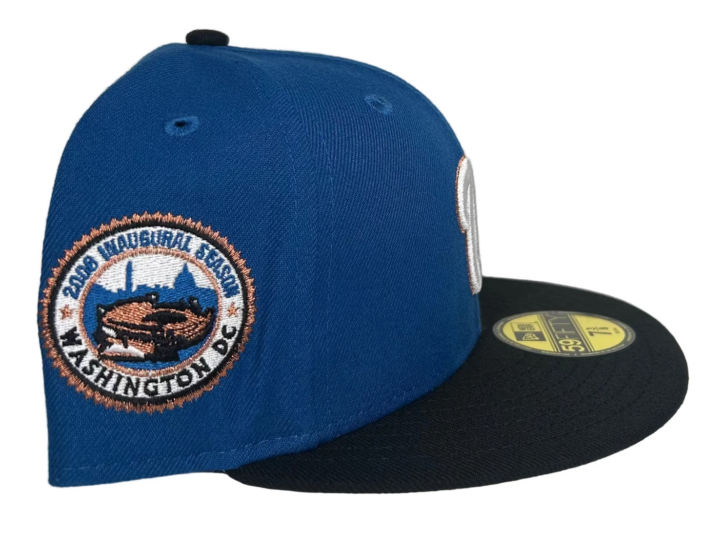 New Era 59FIFTY Washington Nationals HC Exclusive "Cool Fashion" collection Wizards Crossover fitted Hat.