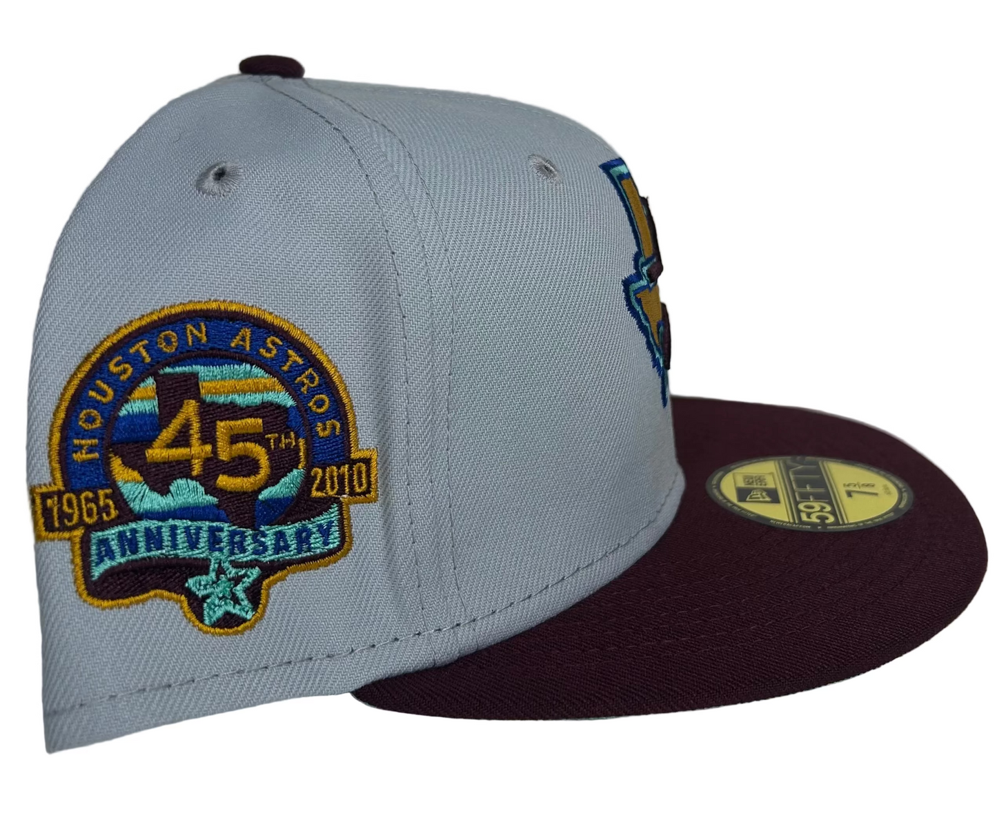 New Era Houston Astros 45th Anniversary 59Fifty Fitted Hat.