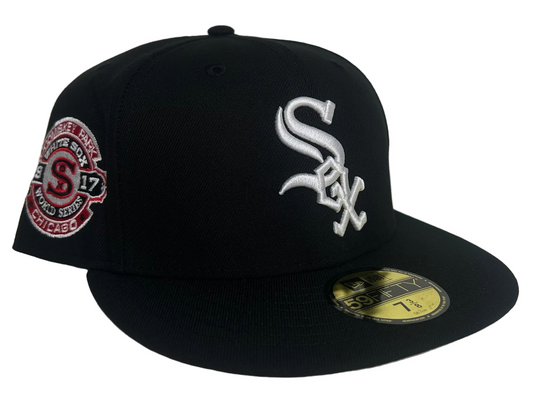 Chicago White Sox Color Flow 59FIFTY 1917 World Series Black Fitted.
