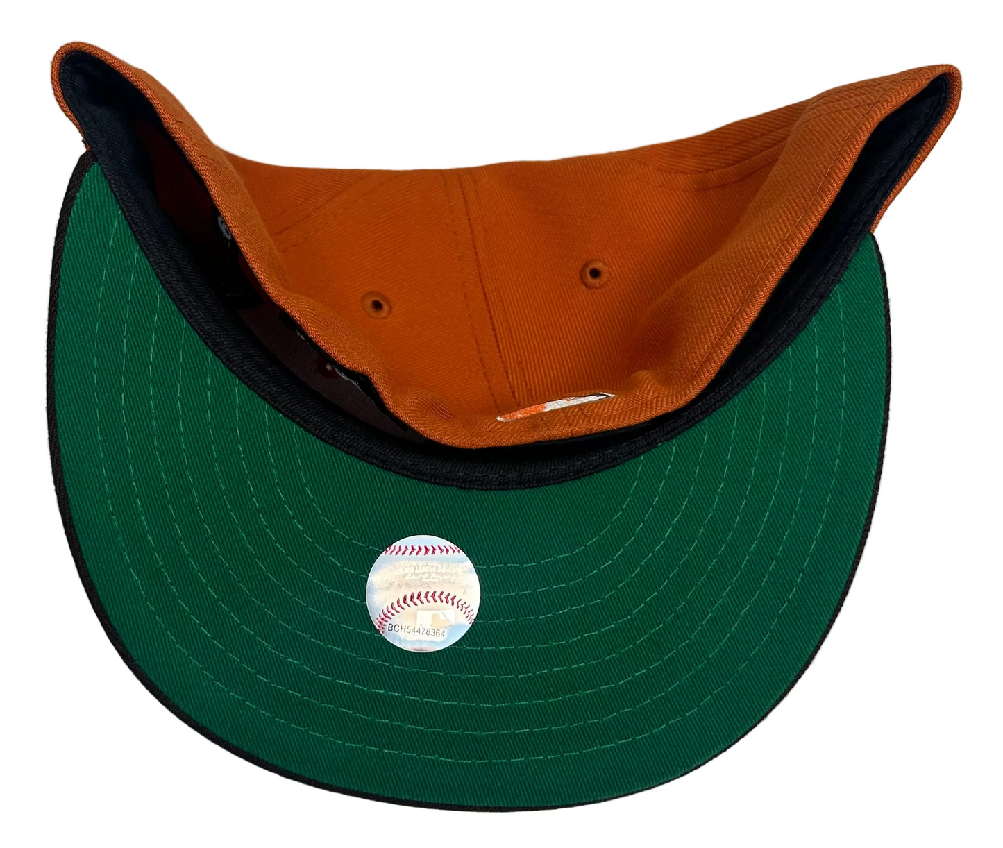 Arizona Diamondbacks - Burnt Orange 2-Tone W/ a INAUGURAL 1998 Side Patch Exclusive “Fall Pack” NewEra 59Fifty fitted Hat.