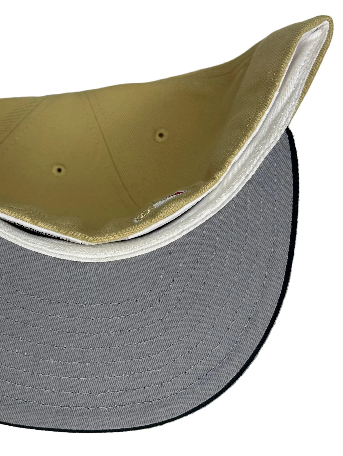 New Era 59Fifty Philadelphia Phillies fitted hat in a khaki and black two-tone colorway featuring a 1996 All-Star Game patch.