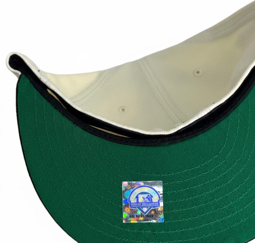 Eugene Emeralds "Thanksgiving Pack" 2014 NW All-Star Game Patch Green UV New Era 59Fifty Fitted Hat.