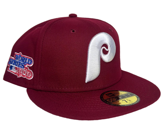 PHILADELPHIA PHILLIES 1980 WORLD SERIES NEW ERA FITTED CAP