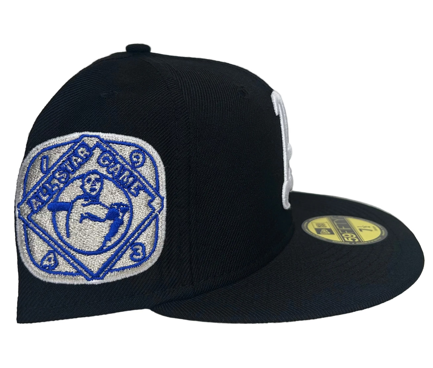 New Era Philadelphia Athletics 1929 World Series black and blue 59Fifty fitted hat.