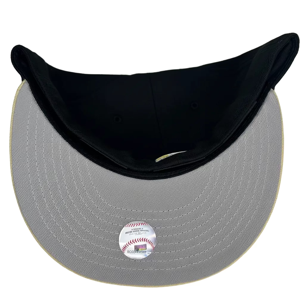New Era Los Angeles Angels 59FIFTY fitted hat featuring a 50th Anniversary side patch.