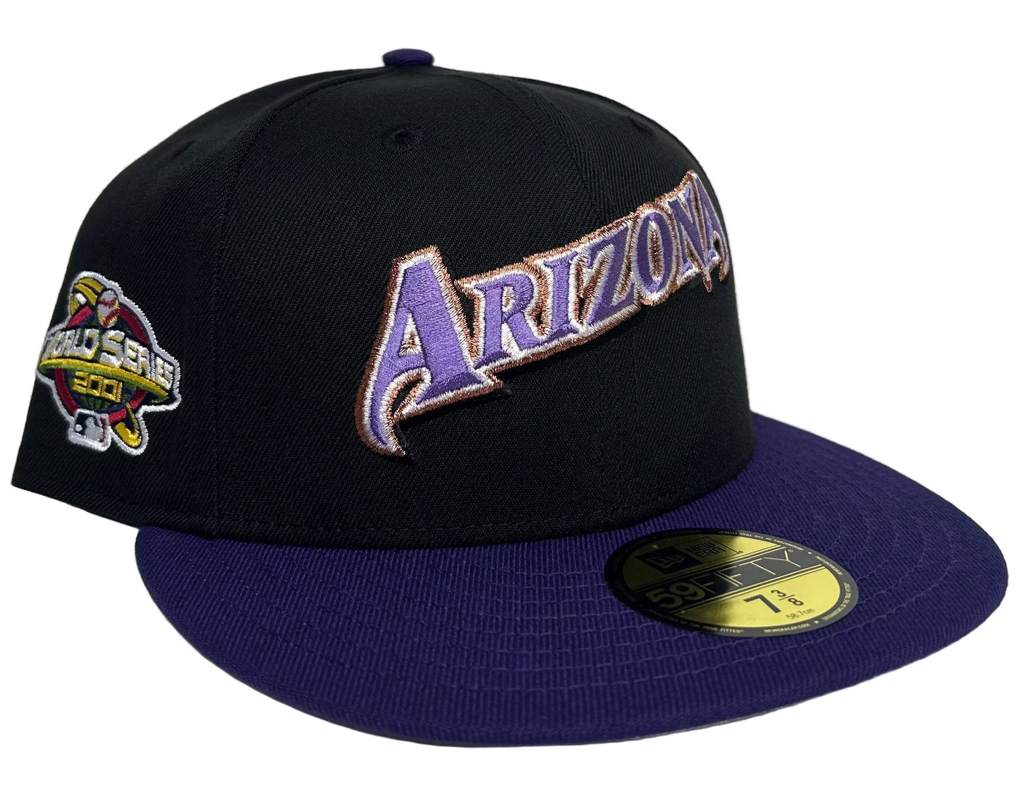 New Era Arizona Diamondbacks Hat Club Exclusive 59FIFTY fitted hat featuring a 2001 World Series side patch.