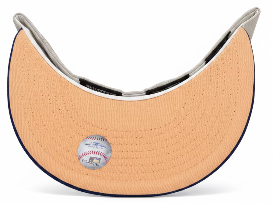 New Era Los Angeles Dodgers Dodgers Stadium 40th Anniversary Copper Peach Two Tone Edition 59FIFTY fitted cap.