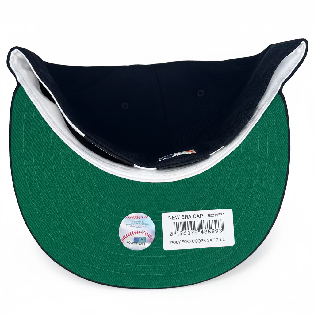 New Era 59FIFTY San Francisco Giants navy fitted hats featuring a 1984 All-Star Game side patch.