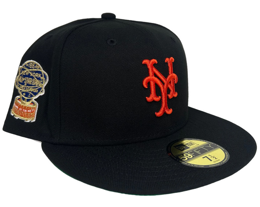 New Era New York Mets 59FIFTY fitted cap featuring a special event side patch.