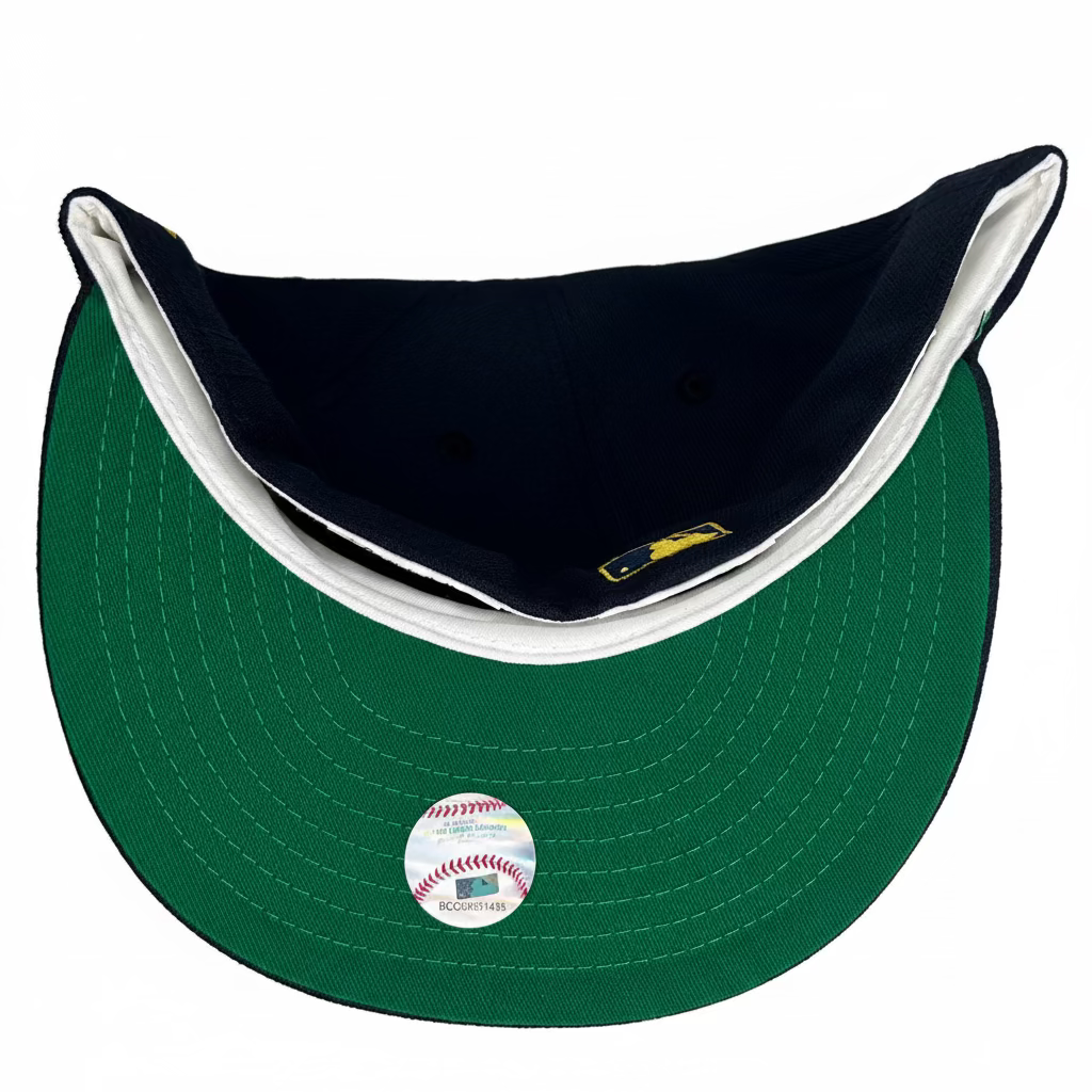 New Era "Big Game" San Francisco Giants 59FIFTY fitted hat in navy and gold.