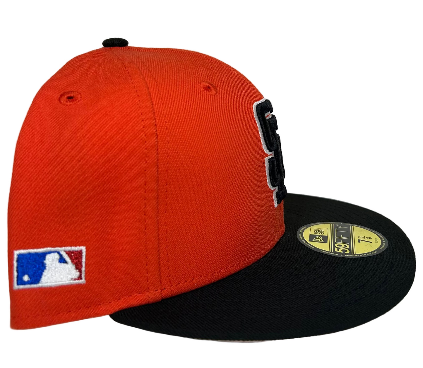 NEW ERA “TURF PINKY" San Francisco GIANTS 59Fifty FITTED HAT (ORANGE/BLACK).