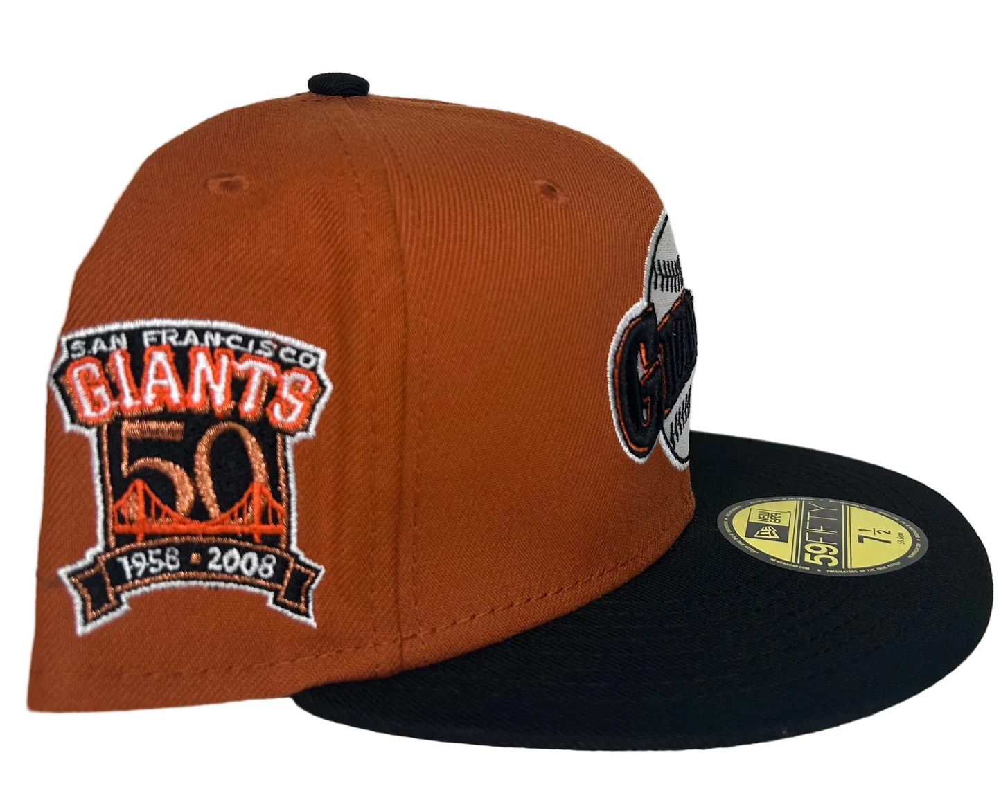 San Francisco Giants 50th Anniversary 2-Tone 59Fifty Fitted.