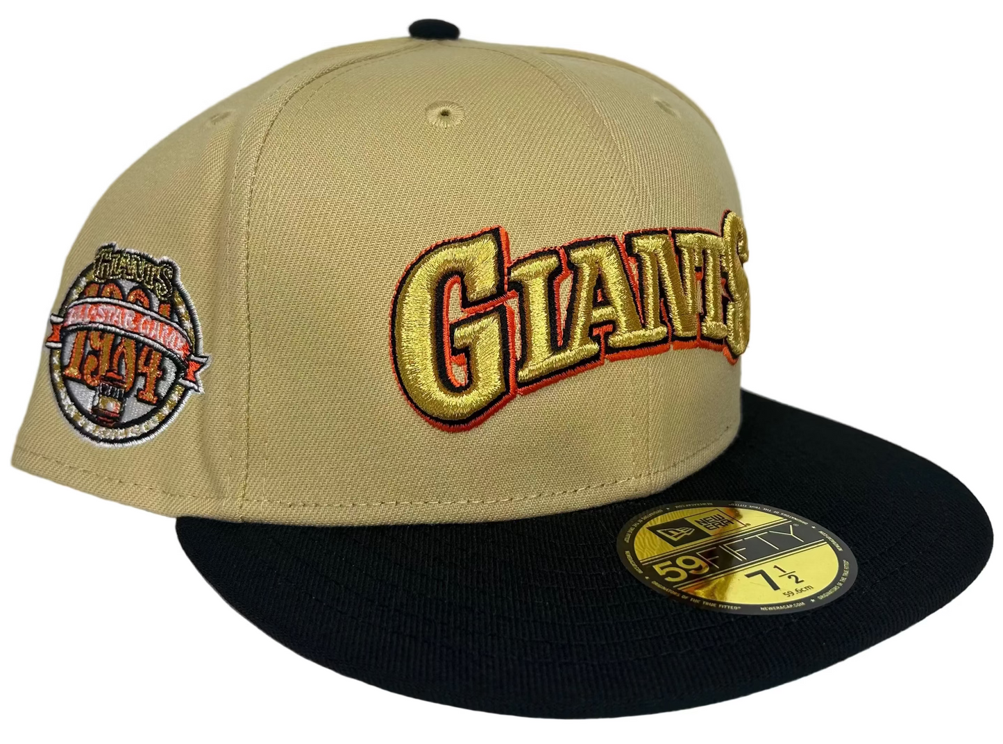 San Francisco Giants 1984 ASG Vegas Gold Black 59Fifty Fitted.